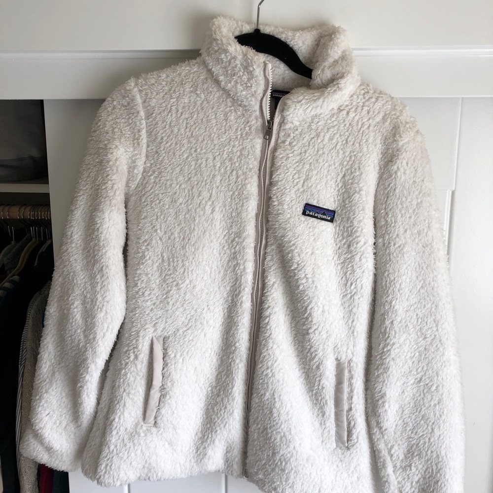 Patagonia fuzzy zip up